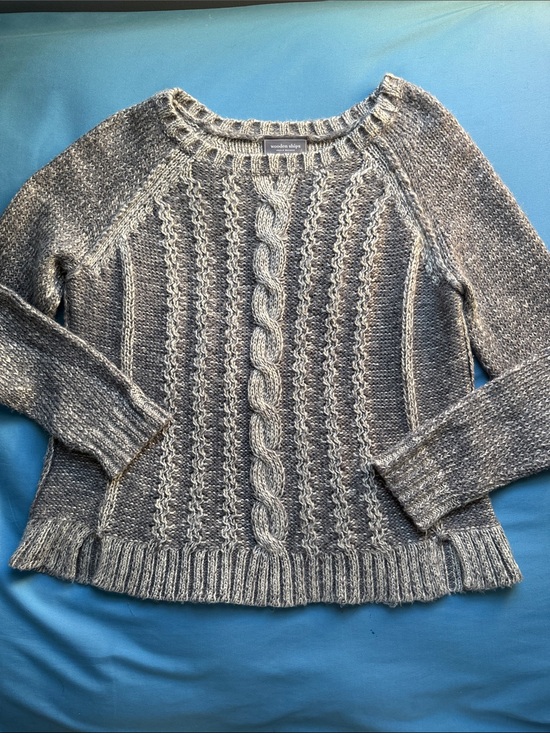 Wooden Ships Sweaters - Wooden Ships Paola Buendia Cable Knit Sweater Mohair Wool Blend S/M